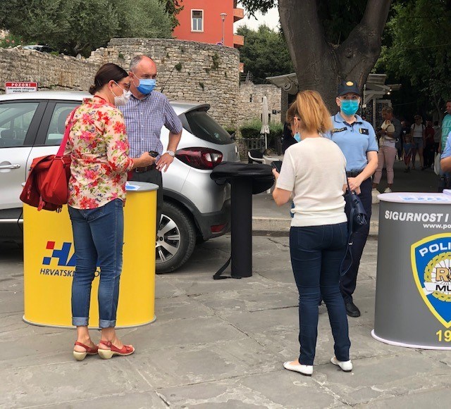 Pulska policija i HAK Pula - Rovinj sudjelovali u obilježavanju Europskog tjedna mobilnosti